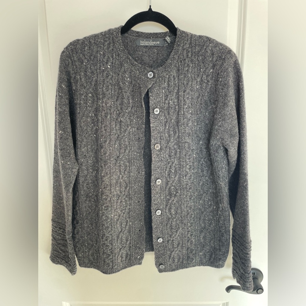Irelands Eye Women's Cardigan Aran Sweater